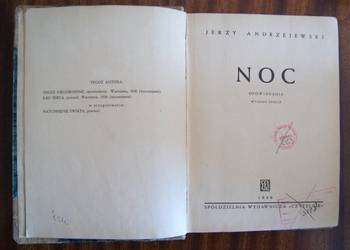 Jerzy Andrzejewski - Noc - 1946