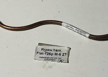 NOWY Przewód hamulcowy M6-ZT - Fiat 126p