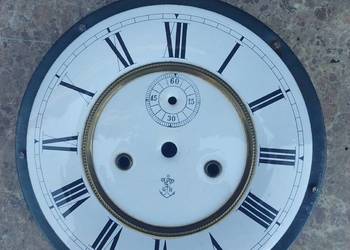 733 Tarcza GB Becker 18,5cm zegara żyłkowego 52/28 sekunda porcelanka