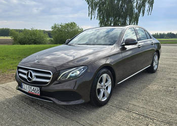Mercedes E 220 2.0d 194KM W213 Udokumentowany przebieg, Zadbany, Serwisowa…