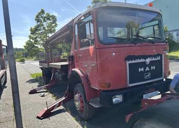 Man 16.192 podnośnik koszowy Ruthmann.1983rok. Import Niemcy. Stan bdb