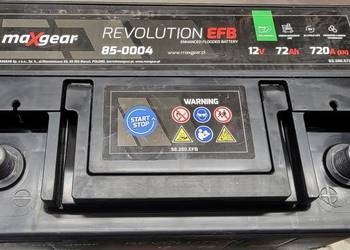 Akumulator Maxgear 12V 72AH 720A 85-0004