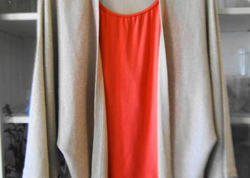 Świetne wdzianko L/XL wiskoza ze złotą nitką