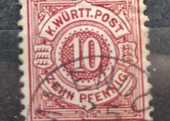 Niemcy WÜRTTEMBERG 1875
