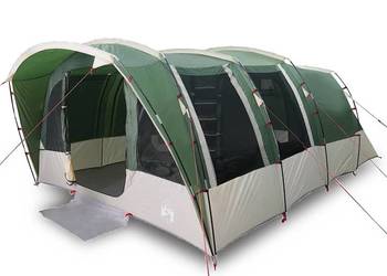 vidaXL Namiot rodzinny, 8-os., tunelowy, zielony(SKU:94749)