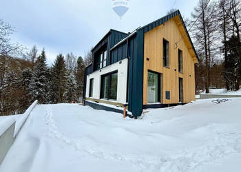 Nowoczesny dom w stylu „stodoła” w Straconce