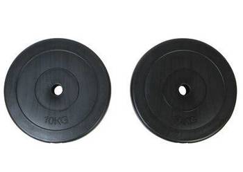Dwa talerze, obciążniki 10kg każdy(SKU90269)