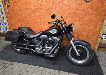 Harley Davidson Flstfb Fat Boy Special Black Denim Matt