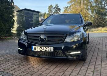 Mercedes C250cdi 4matic w204 kombi s204 black vossen amg carbon