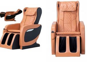 Fotel masujący SIDE Nefryt Grafen grzanie masaż stóp shiatsu 26 rolek OKAZJ