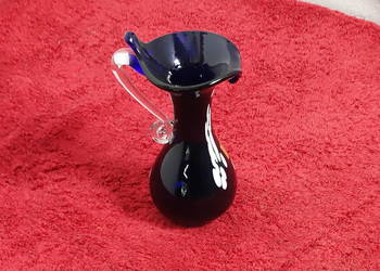 Wazonik / Dzbanek JOSKA DESIGN – Silberberg-Kristall | Kobalt | Vintage