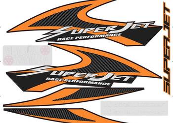 naklejki na skuter wodny super jet