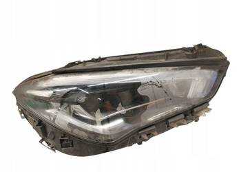 LAMPA PRZÓD PRAWA EUROPA FULL LED USZKODZONA  Mercedes-Benz CLA II C118