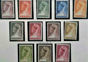 CURACAO 1936-1938 - 3 kompletne serie! GRATIS WYSYŁKA!