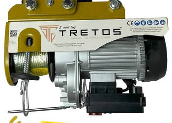 Wciągarka linowa elektryczna z wózkiem elektrycznym i pilotem bezprzewodowy