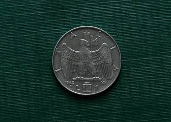 WŁOCHY - 1 lir (1942r)