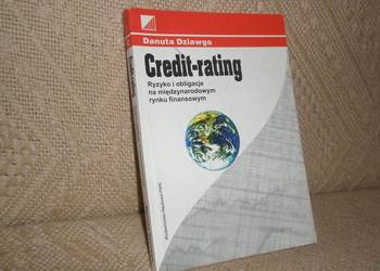 Credit - rating. Ryzyko i obbligacje na ... - D. Dziawgo Credit - rating. Ryzyko i obbligacje na ... - D. Dziawgo