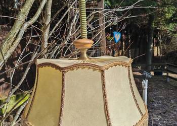 Vintage - Lampa z abażurem