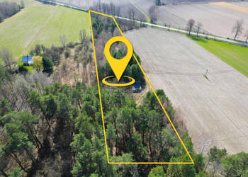 Działka z możliwościa zabudowy w Tucznej + las