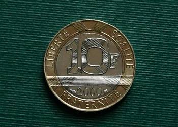 FRANCJA - 10 franków, 2000r