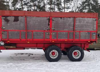 Przyczepa wywrotka tandem skorupa