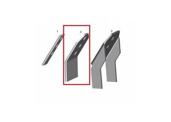 Skrobak włóki 150x8mm CP7424