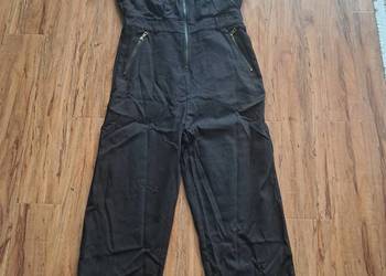 nowy czarny kombinezon z krótkim rękawem uoozee rozmiar M/L