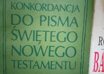 Konkordancja pisma świętego książki wysyłka gratis Trójmiasto Gdańsk tani