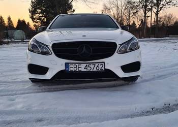 Mercedes-Benz klasa E z 2014 r. 2,2 CDI BlueTec, pakiet AMG