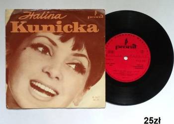 Halina Kunicka - płyta winylowa/ Sama w taką noc/ płyta