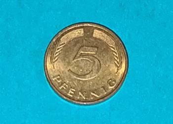 5 Pfennig 1984r Moneta Starocia