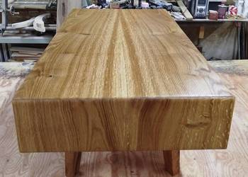 Stolik kawowy lite drewno dębowe