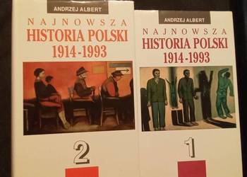 Najnowsza historia polski 1914 - 1993. 2 tomy. Cena za komplet!