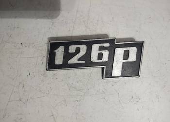 FIAT 126 P EMBLEMAT ZNACZEK ZABYTKOWY FABR