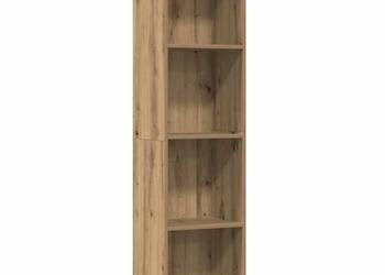 Regał na książki/Szafka pod TV, dąb artisan, 36x30x143 cm（SKU:855813）