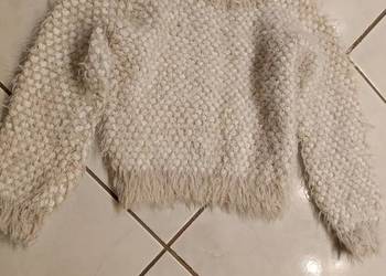 puchaty misiowy sweter dla dziewczynki bluza