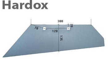 Lemiesz 300ha! HARDOX 1903687/L części do pługa LANDSBERG