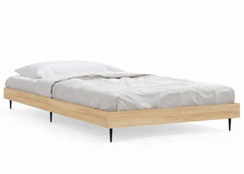 Łóżko bez materaca dąb sonoma 100x200 cm WM-832264