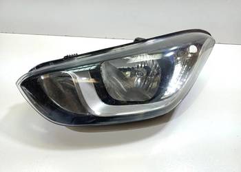 HYUNDAI I20 LIFT 12-14R REFLEKTOR LEWY LAMPA PRZÓD 92101-4P500 USZKODZONA