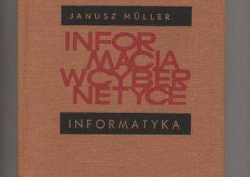 Informacja w cybernetyce.  Informatyka