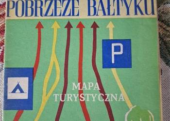 Pobrzeże Bałtyku 1:400 000 mapa turystyczna