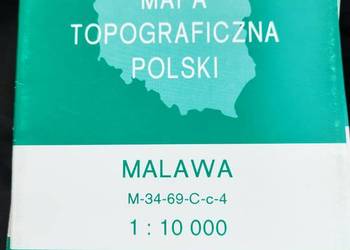 Mapa topograficzna polski