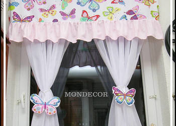 Komplet firan wzór ,,Motyle,,