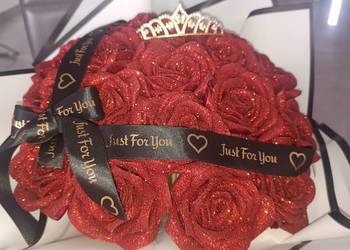 Bukiet z wiecznych róż