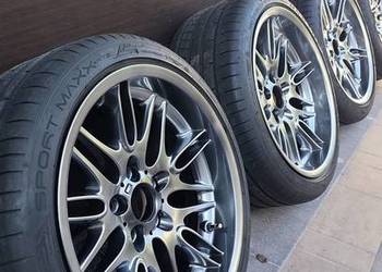 Oryginalne koła felgi Styling 65 BMW M5 E39 Shadow Chrome + opony Dunlop