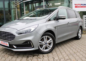 FORD S-Max, 2020r. | I-WŁ | ASO | FV23% | 4x4 | Automat | Skóra | NAVI | 7…