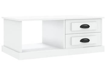 Stolik kawowy biały 90x50x35 materiał drewnopochodny WM-816240