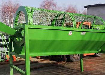 PRZESIEWACZ BĘBNOWY 1600mm do Ziemi Granulatu Kory Gruzu