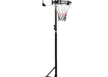 Stojak do koszykówki z przezroczystą tablicą 216-250 cm WM-93657