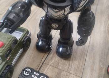 Zabawki zestaw robót czołg i samochody